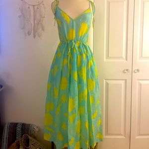 DVF petite swim suit cover up dress